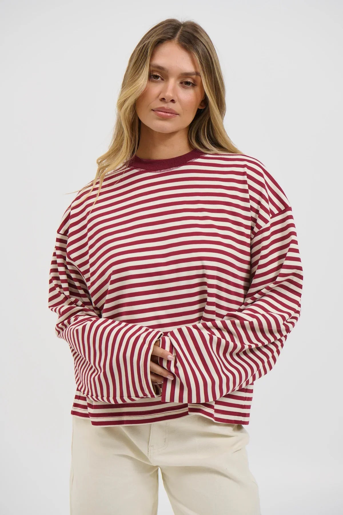 Red and white