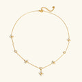 Meadow Diamond Clover Necklace