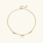 Meadow Diamond Clover Necklace