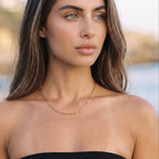 Ximena Gold Paperclip Chain Necklace