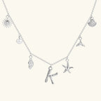 Cove Ocean Initial Necklace