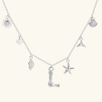 Cove Ocean Initial Necklace