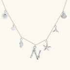 Cove Ocean Initial Necklace