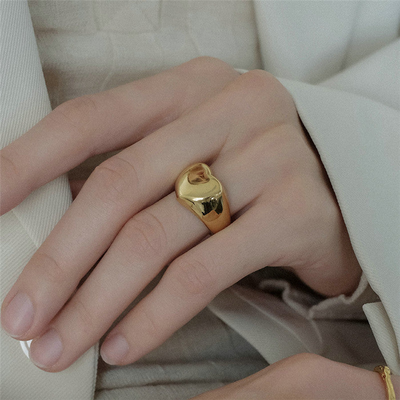 Coraline Heart Ring