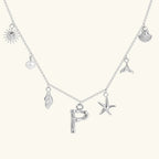 Cove Ocean Initial Necklace