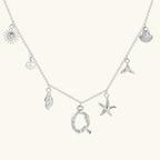 Cove Ocean Initial Necklace