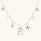 Cove Ocean Initial Necklace