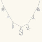 Cove Ocean Initial Necklace