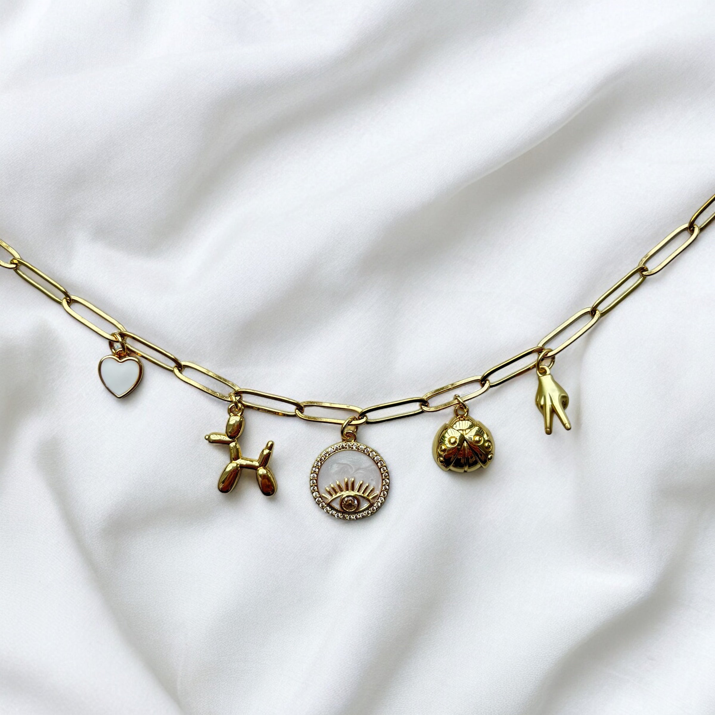 Belle Charm Necklace