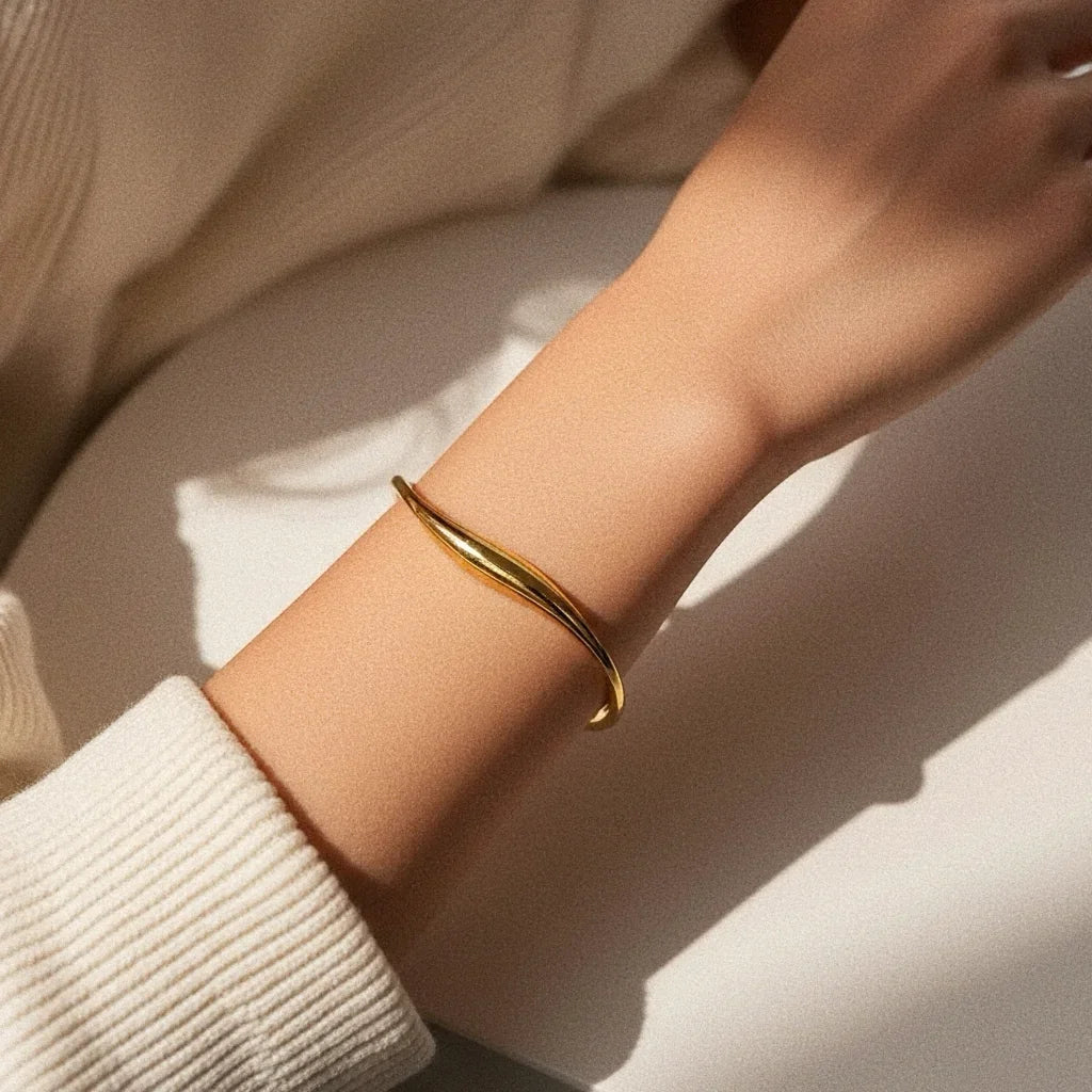 Marlowe Gold Bangle
