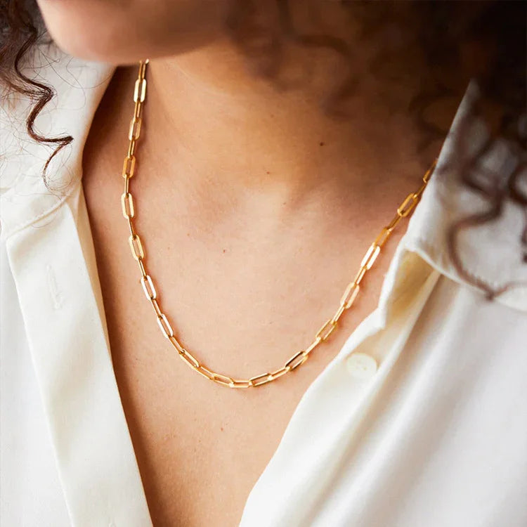 Sabrina Gold Chain Necklace