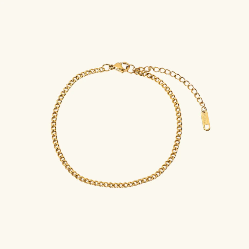 Maribel Gold Anklet