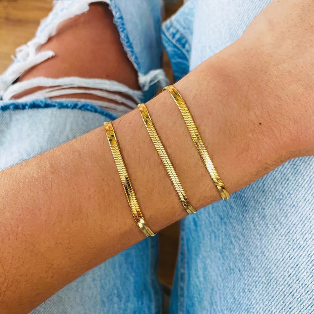 Margot Herringbone Bracelet