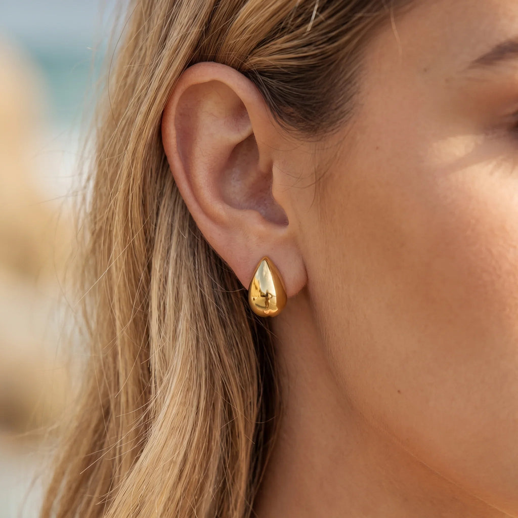 Sunniva Gold Earrings