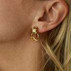 Noelle Layered Hoops