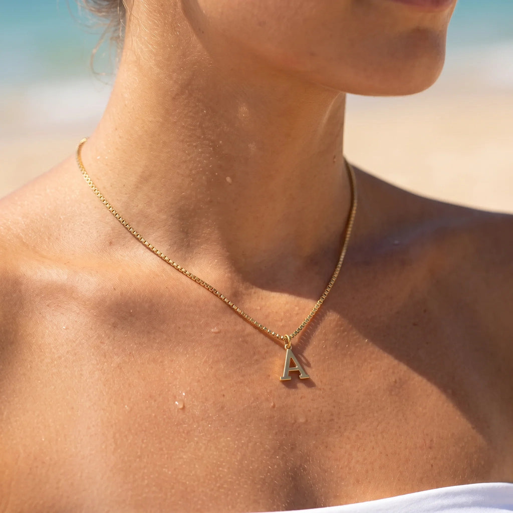 Ysolde Initial Necklace