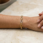 Zerlina Two Tone Bracelet