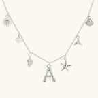 Cove Ocean Initial Necklace
