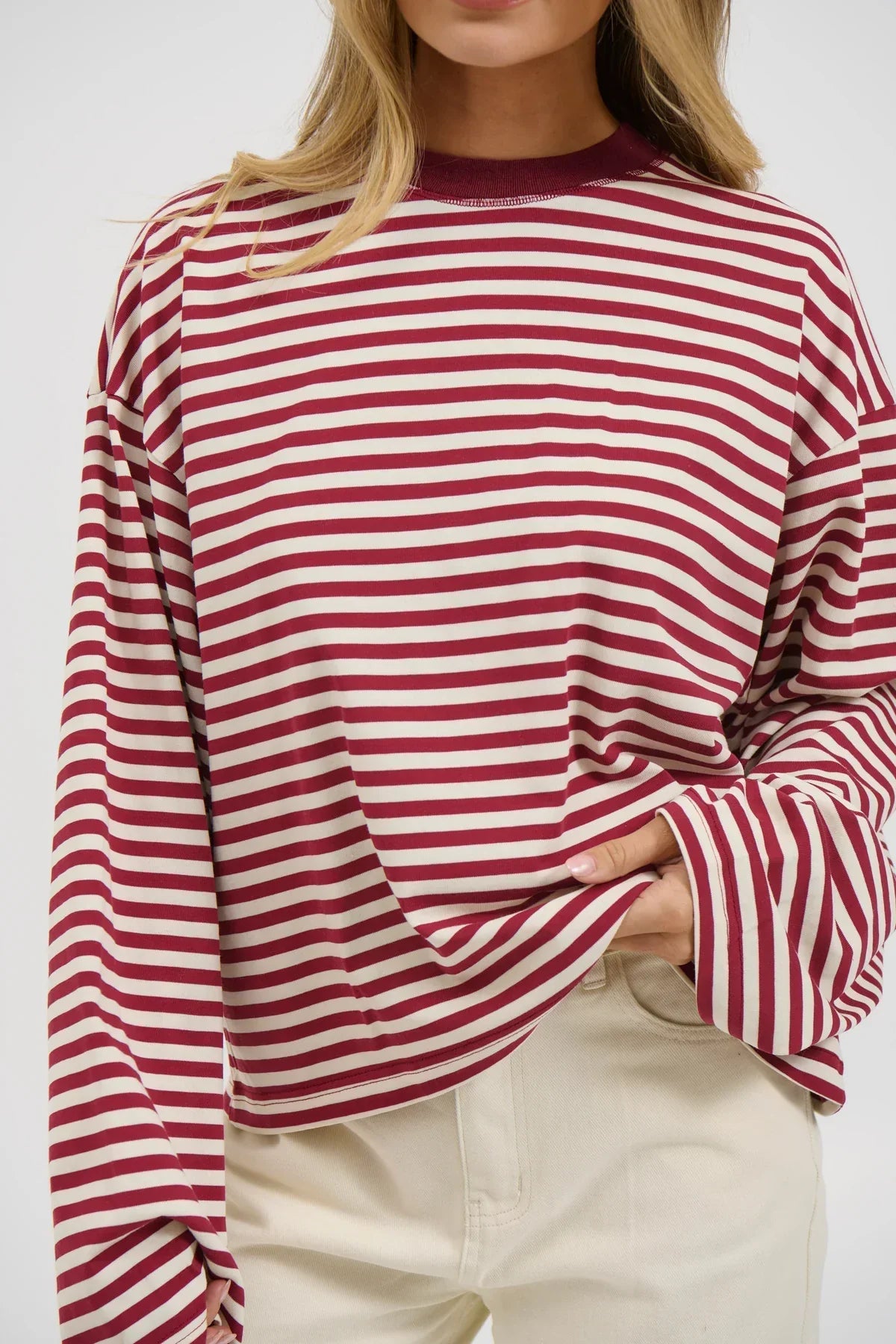 Red and white