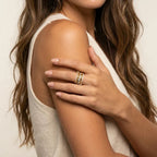 Jessamine Stacked Diamond Ring