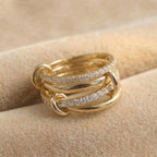 Emmeline Stacked Diamond Ring