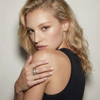 Marisa Two Tone Stacked Ring
