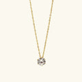 Elina Solitaire Necklace