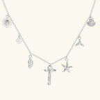 Cove Ocean Initial Necklace