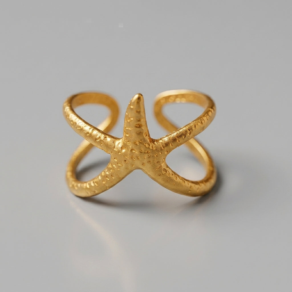 Solene Star Ring