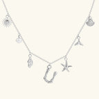 Cove Ocean Initial Necklace
