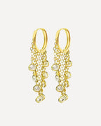 Diamant Chain Hoops