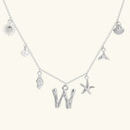Cove Ocean Initial Necklace