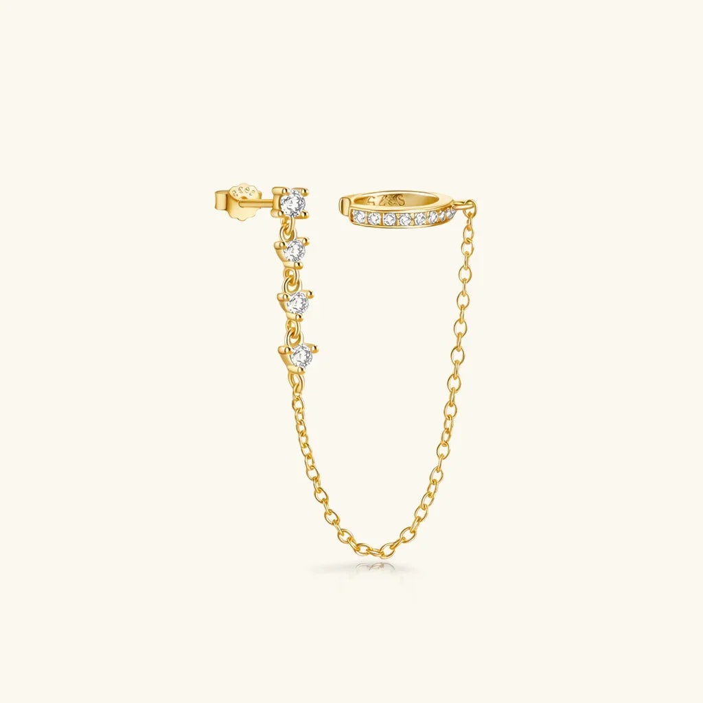 Mireia Chain Cuff Earrings