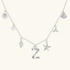 Cove Ocean Initial Necklace