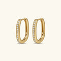 Corinne Oval Hoops
