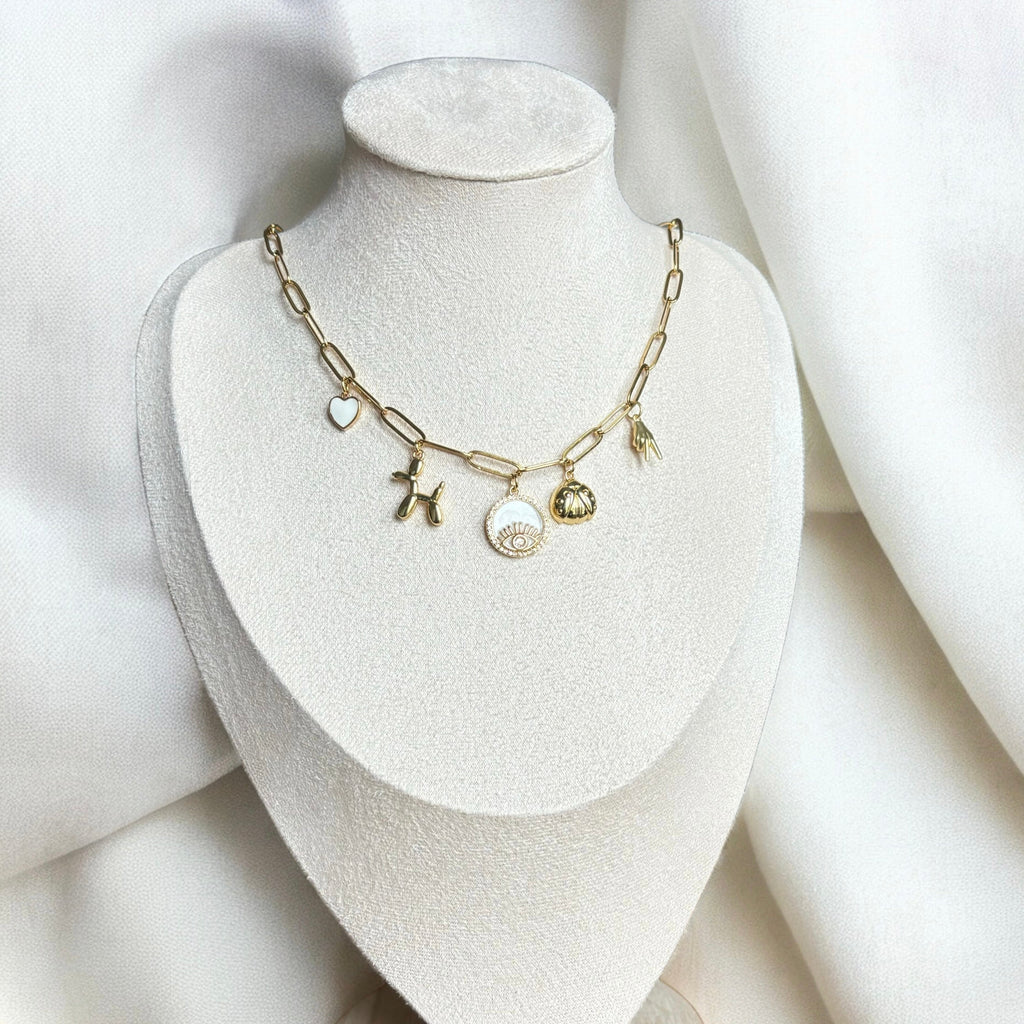 Belle Charm Necklace