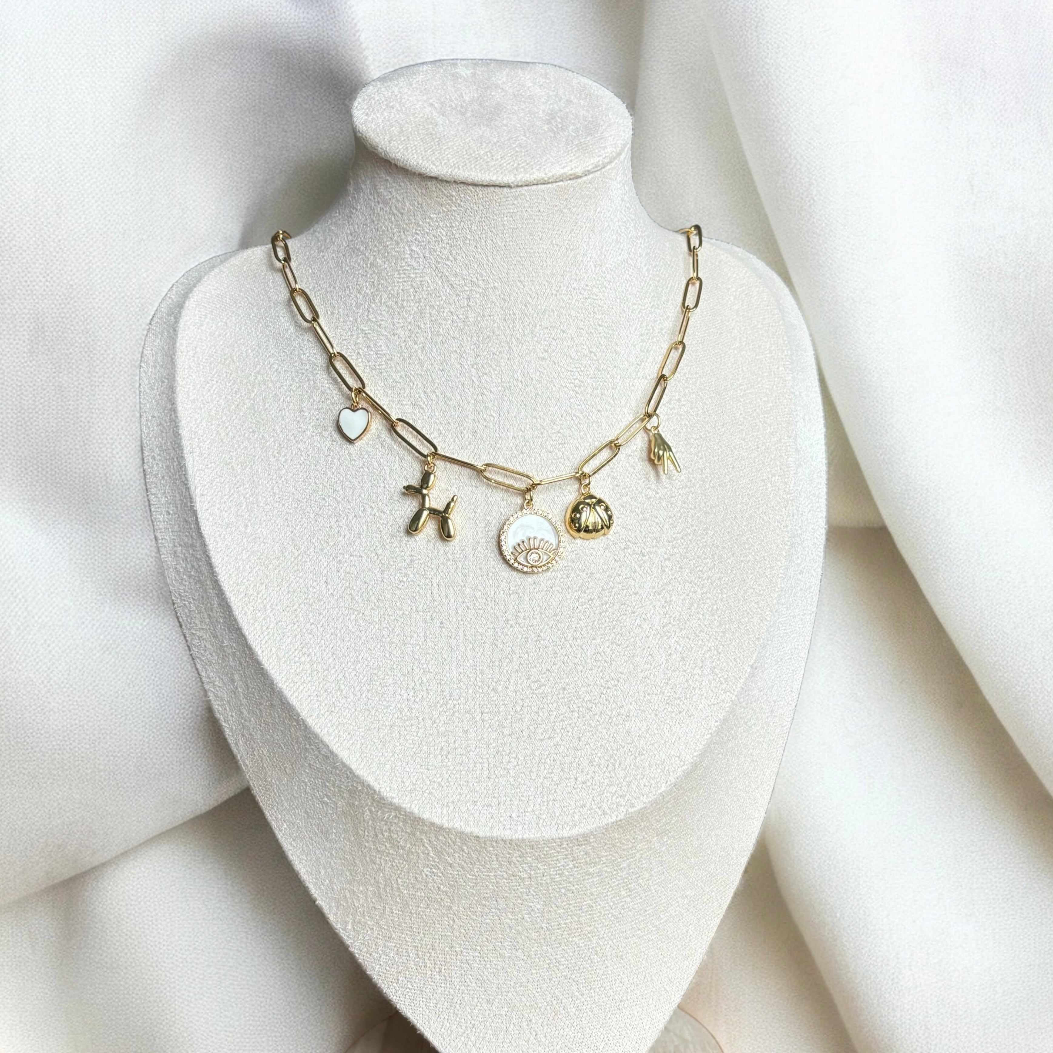 Belle Charm Necklace