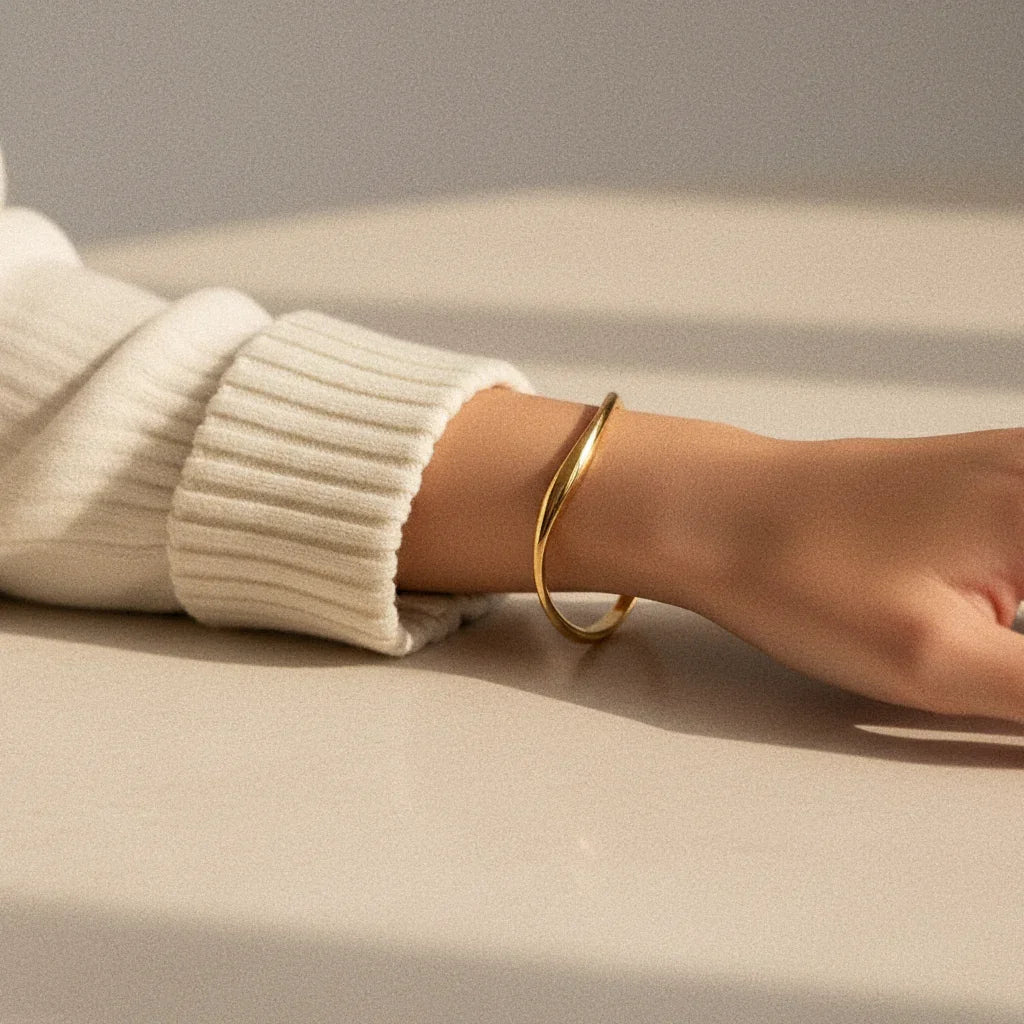 Marlowe Gold Bangle