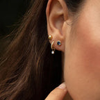 Fiammetta Reversible Diamond Hoops