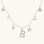 Cove Ocean Initial Necklace