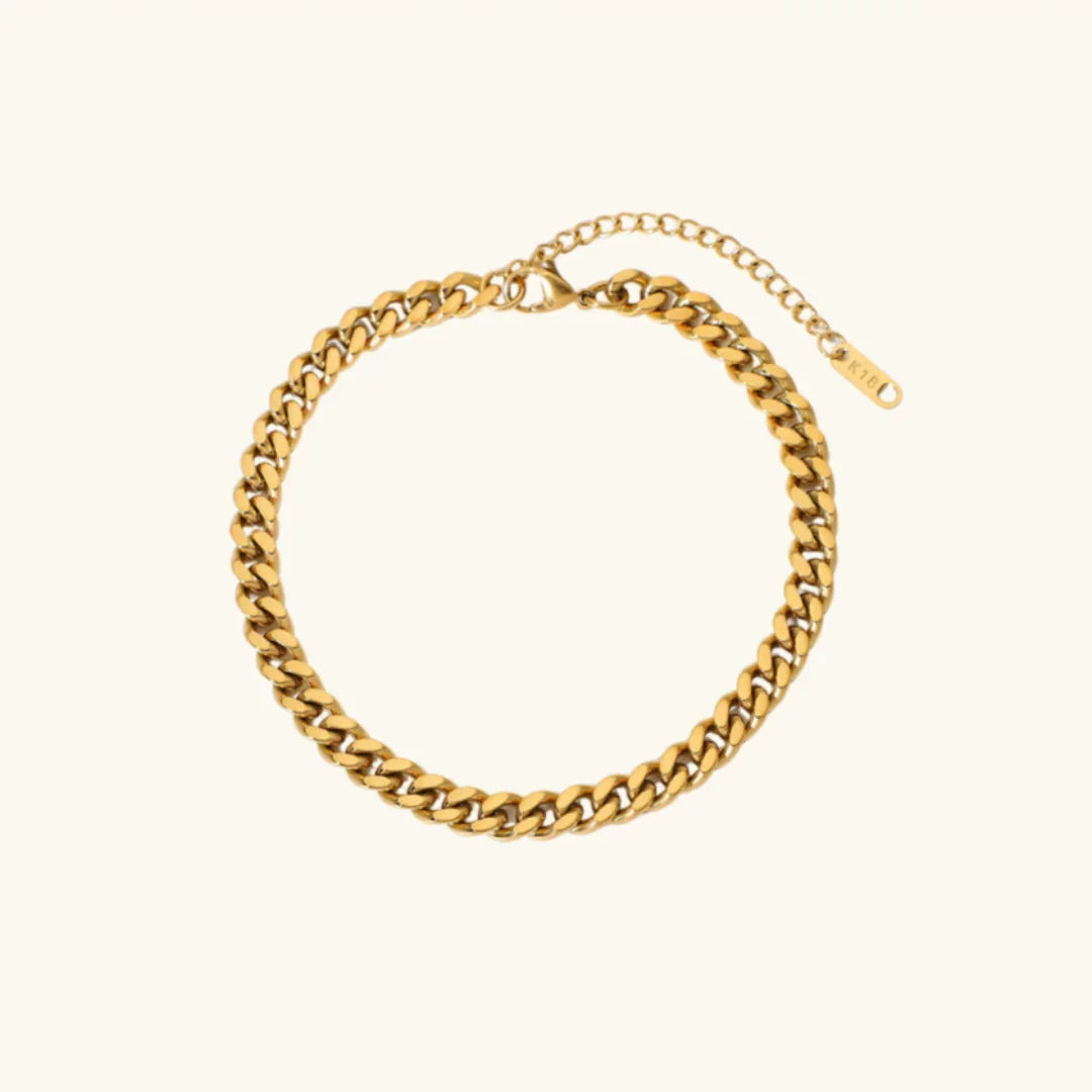 Maribel Gold Anklet