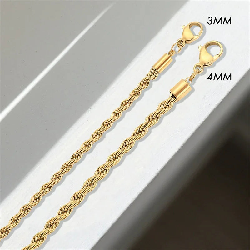 Seraphina Rope Chain Necklace