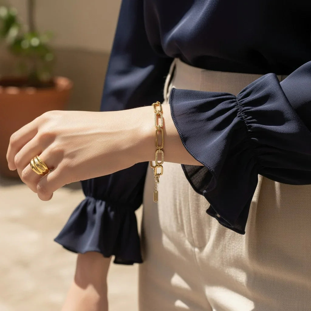 Mireille Diamond Chain Bracelet
