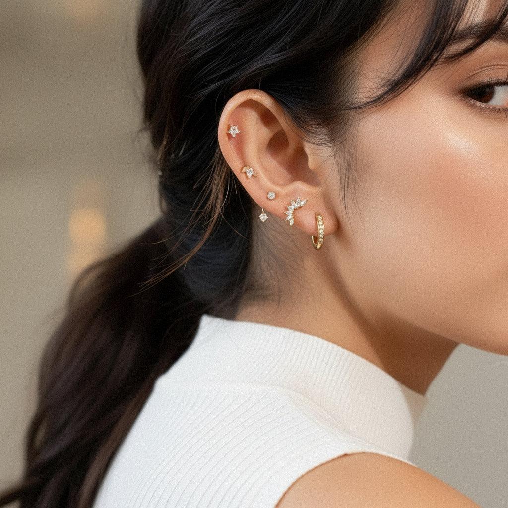 Ida Essential Diamond Earrings Bundle
