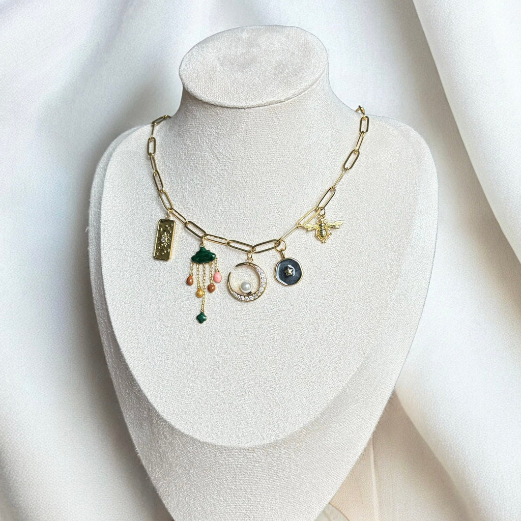 Celestia Charm Necklace