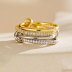 Nova Stacked Diamond Ring