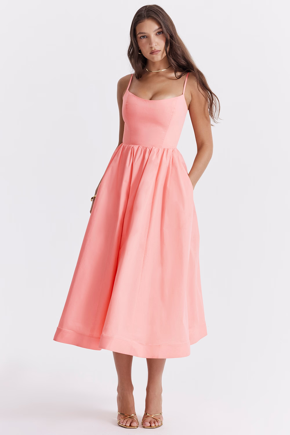 Abito midi Colette Corsetto