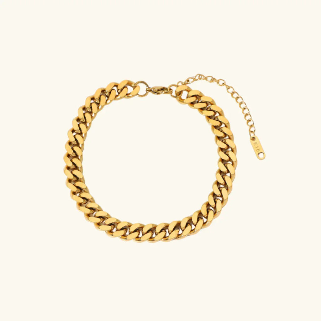Maribel Gold Anklet
