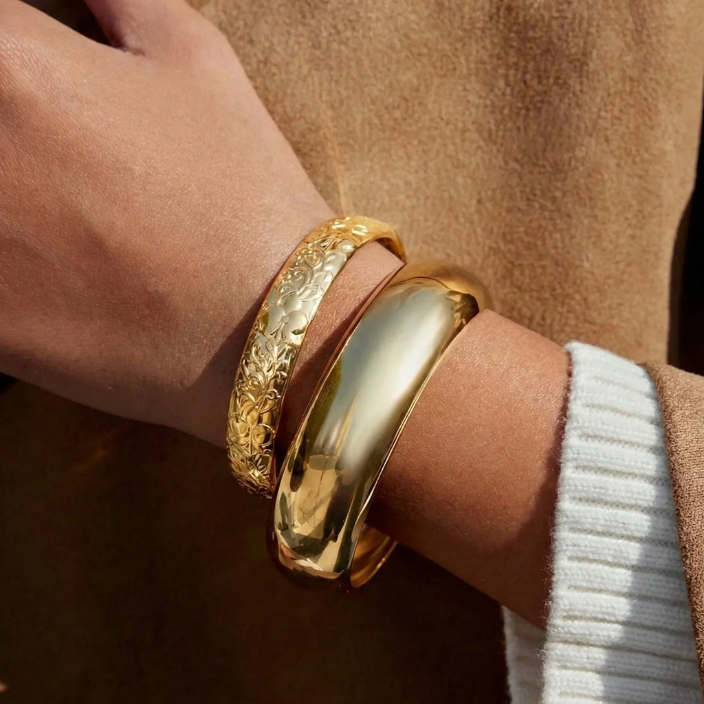 Odile Texture Bangle Bundle