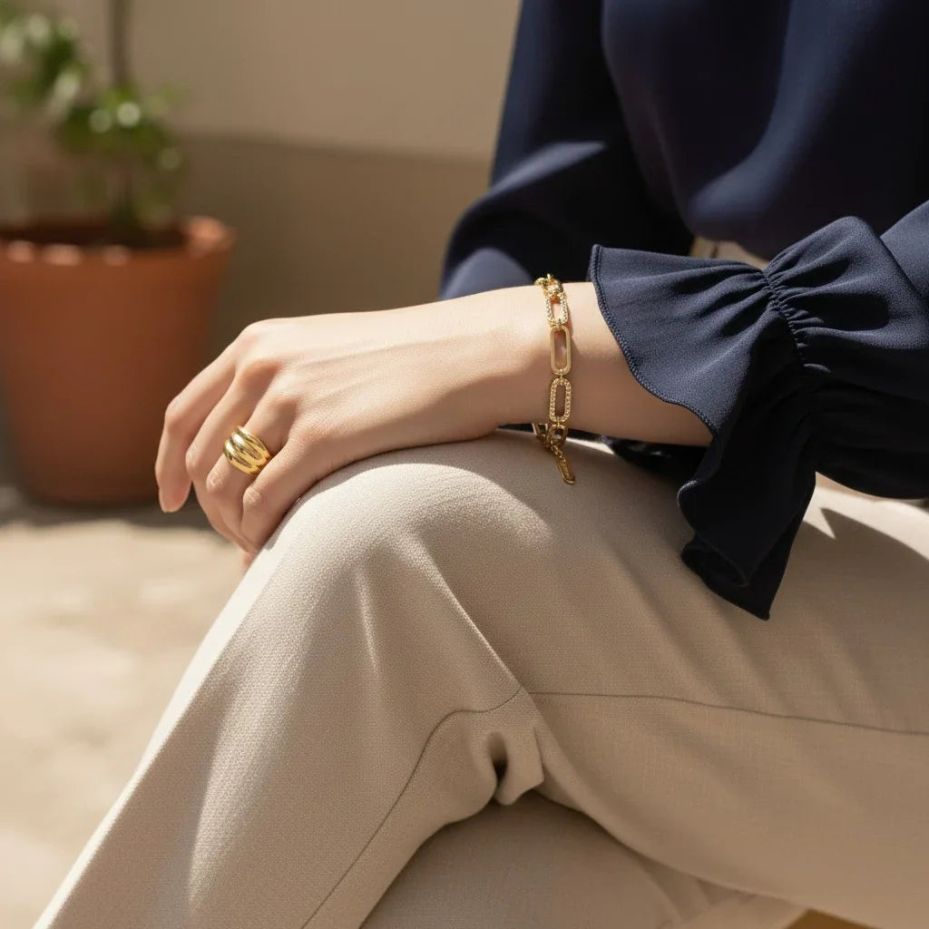 Mireille Diamond Chain Bracelet